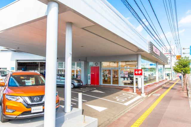 株式会社日産サティオ宮崎 延岡南店 外観 内観写真